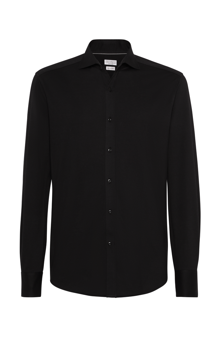 Basic fit shirt, Main, color, Black