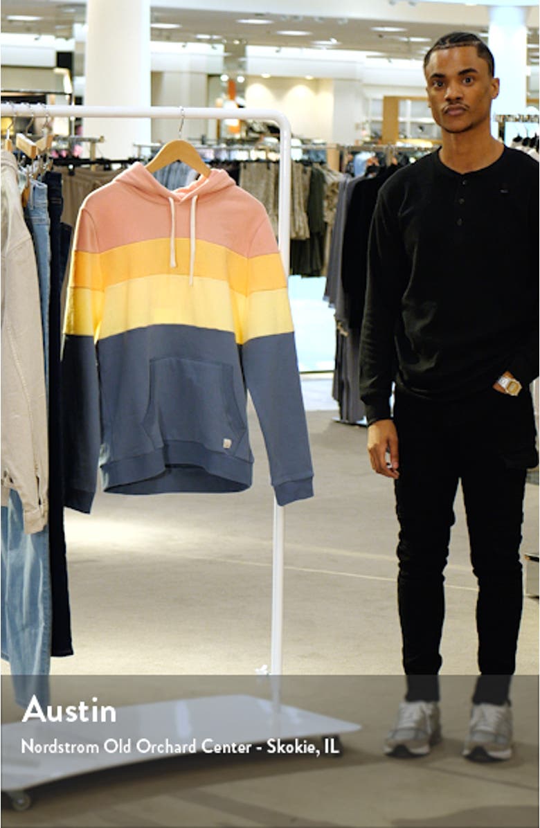 Men's Colorblock Pullover Hoodie, sales video thumbnail