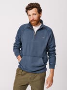 Aubin Provost Zip Neck Sweatshirt
