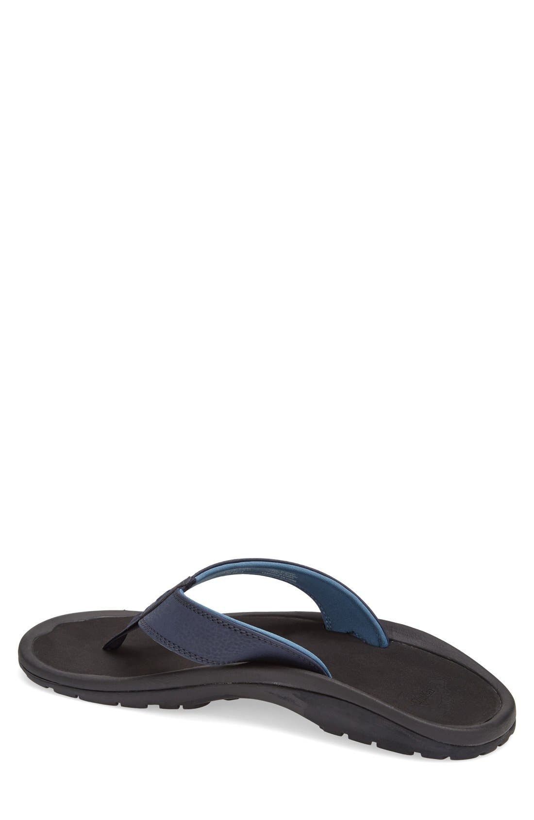 Ohana Flip Flop, Alternate, color, DEPTH BLUE/ BLACK