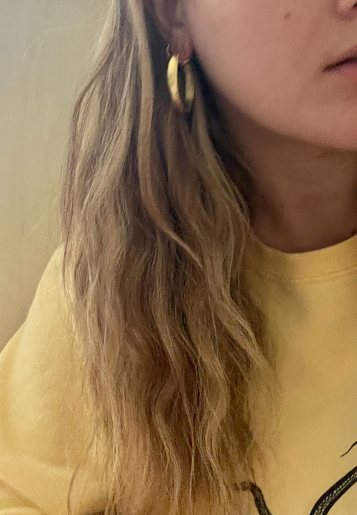 Sccollection September Hoops In Gold