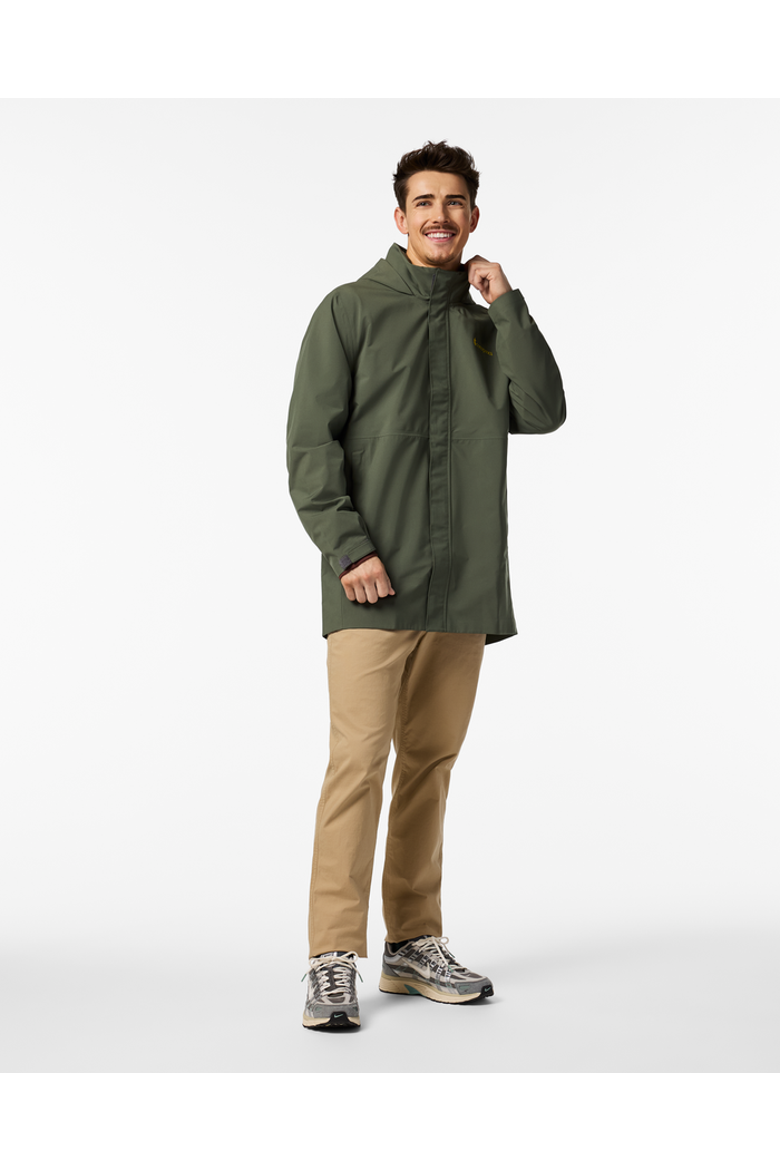 Cielo Rain Parka - Men's, Alternate, color, Fatigue