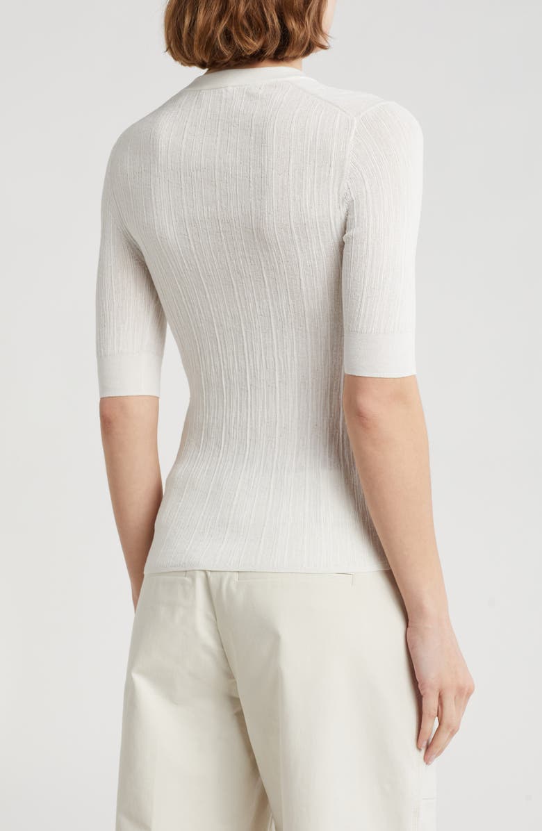 A.L.C. Fisher Stripe Rib Cotton Blend Top, Alternate, color, 