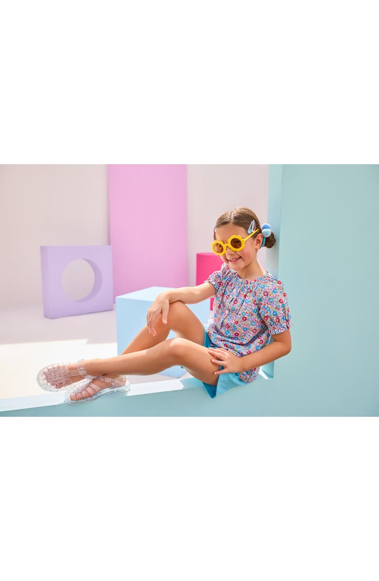 BISBY Kids' Floral Millie Top, Alternate, color, Lilac Primrose