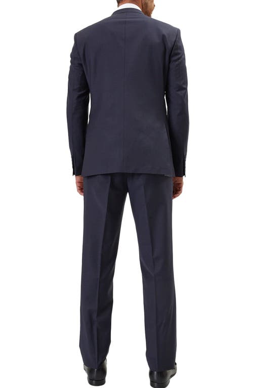 Ron Tomson Super 120s Wool Double Breasted Tuxedo Jacket