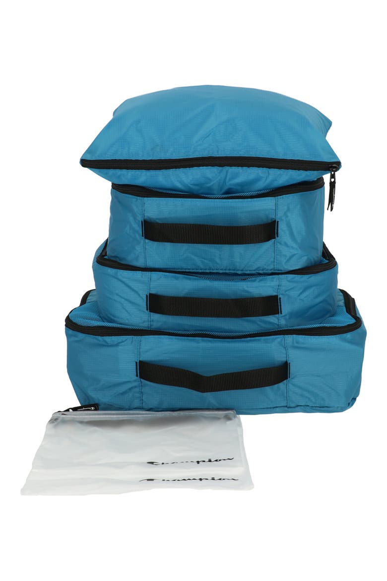 6-Piece Packing Cube Set, Alternate, color, BLUE