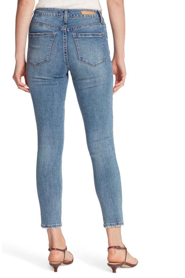 Sanctuary Social Standard Ankle Skinny Jeans, Alternate, color, DRIFTER