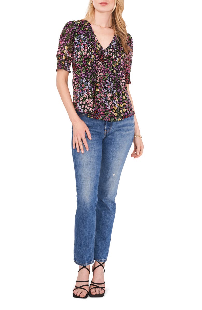 1.STATE Floral Pintuck Front Top, Alternate, color,