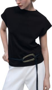 MANGO Fine Knit Sleeveless Sweater