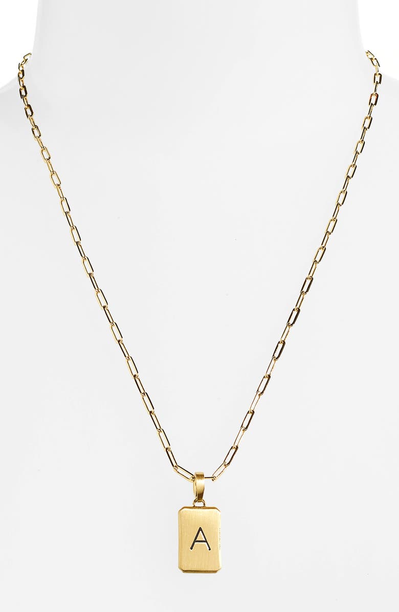 Dean Davidson Initial Pendant Necklace, Alternate, color,