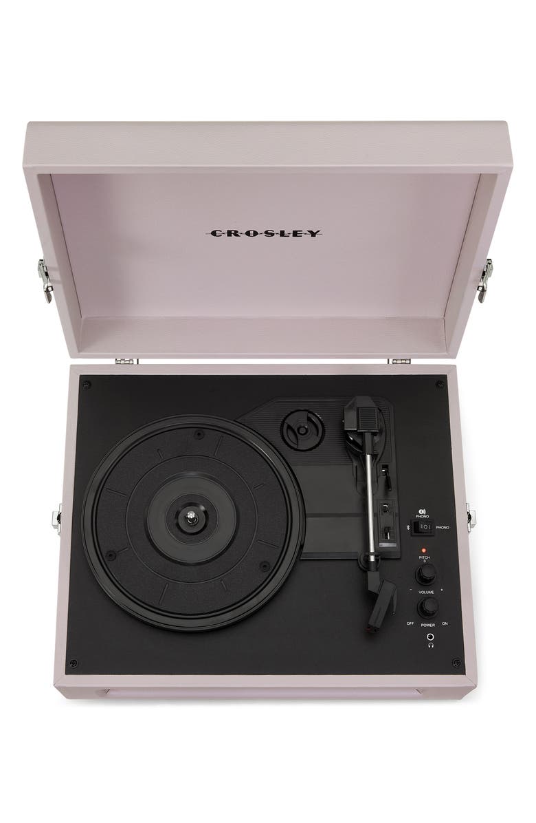 Crosley Radio Voyager Record Player, Alternate, color, Pink Tones