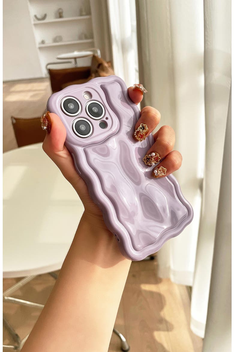 Meteorite iPhone 15 Pro Case, Alternate, color, LAVENDER