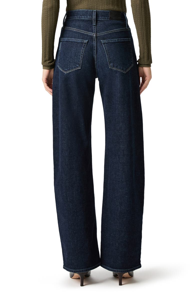 Arellia High Waist Barrel Leg Jeans, Alternate, color, DWELL