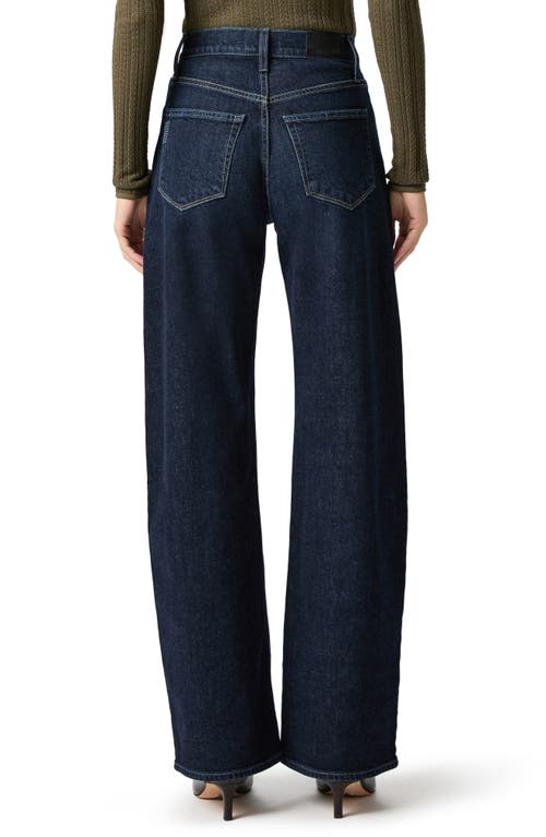 Paige Arellia High Waist Barrel Leg Jeans In Blue