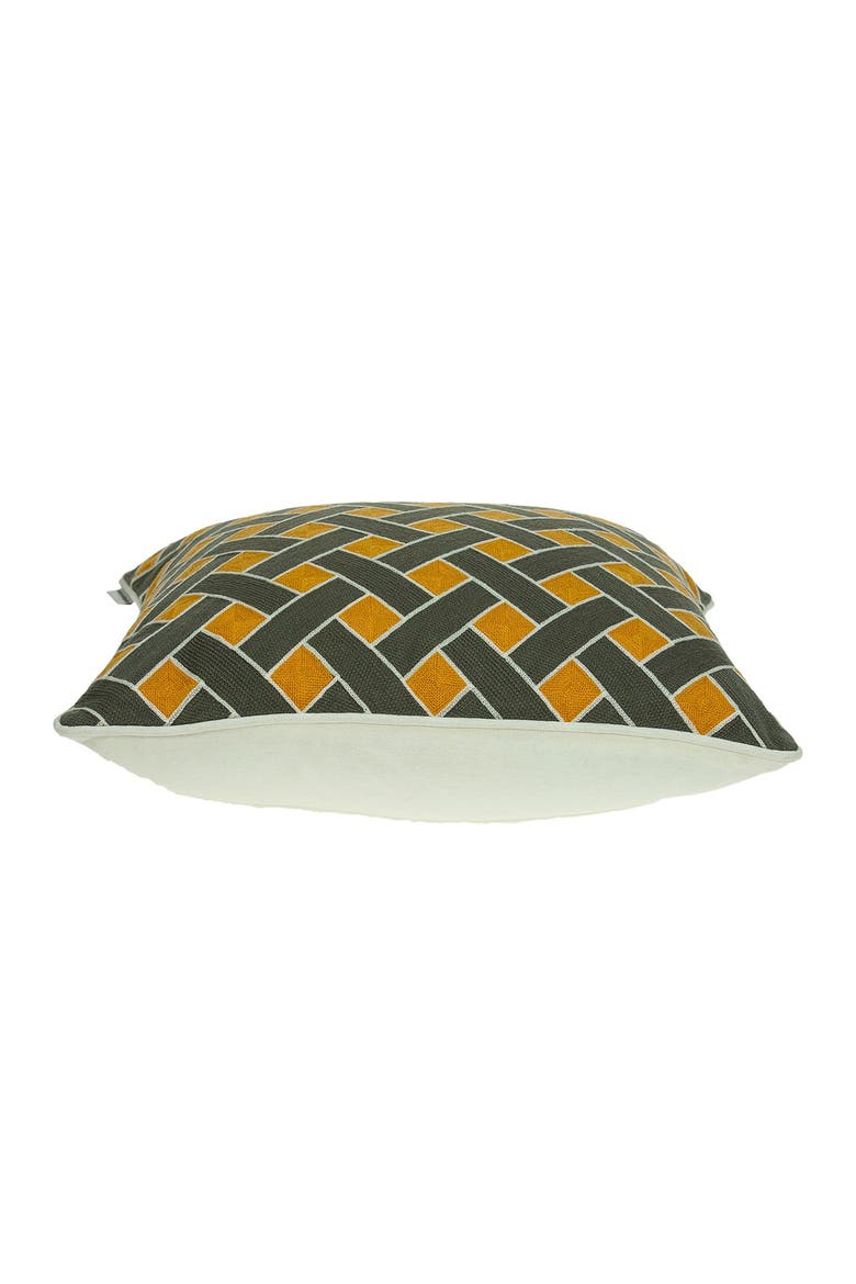 Kain Transitional Pillow - 20" x 20" - Grey, Alternate, color, GREY