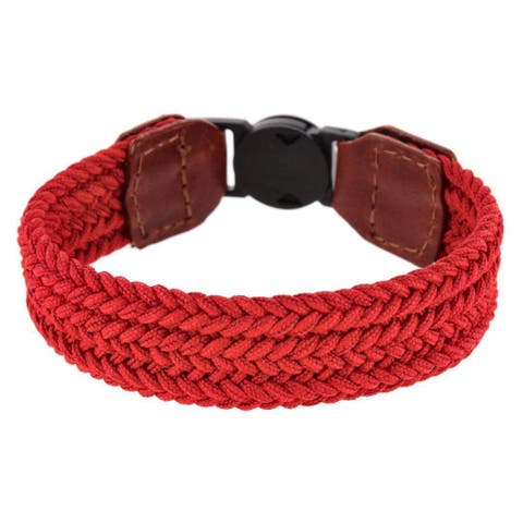 Brody 18mm Solid Color Braided Golf Bracelet