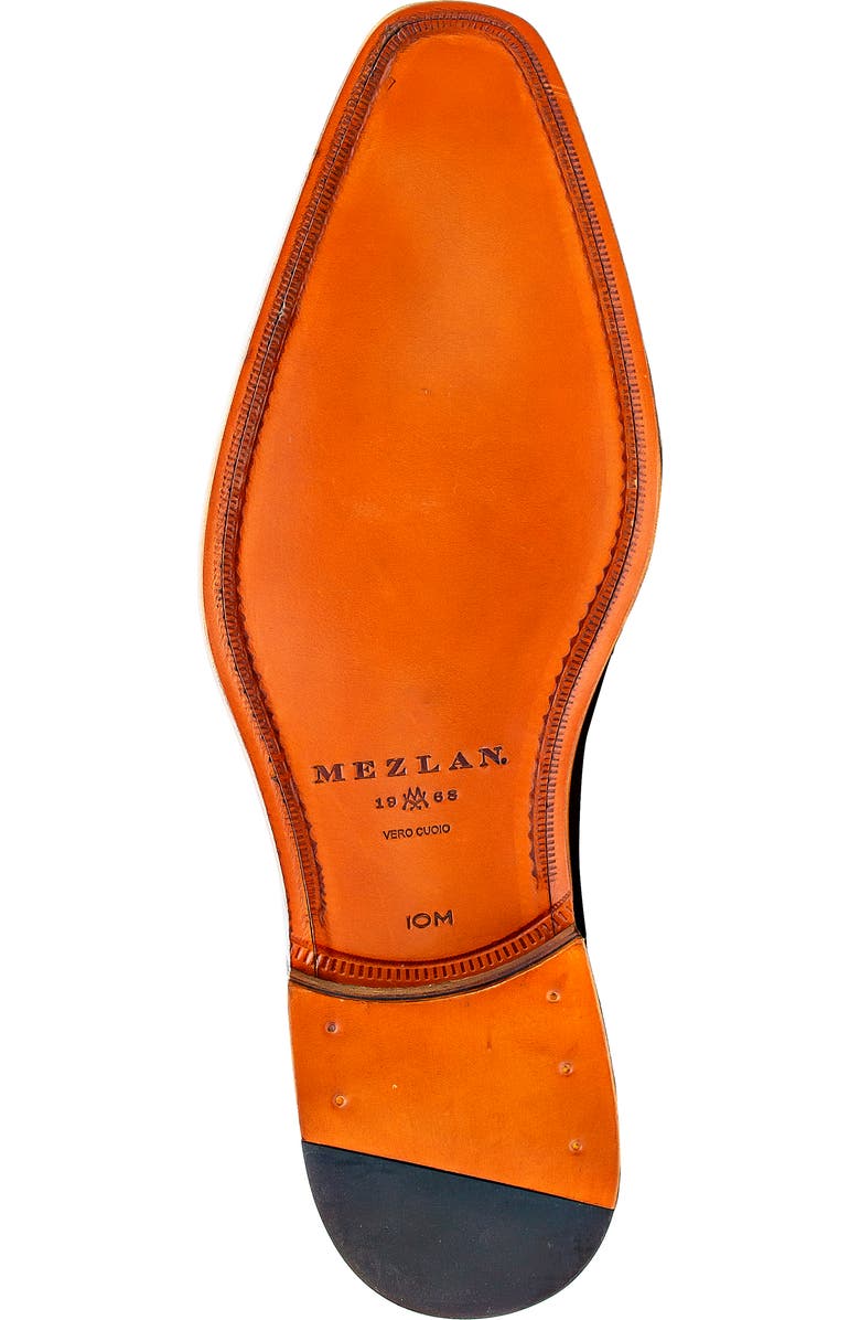 Mezlan Brogue Apron Toe Oxford, Alternate, color, Camel