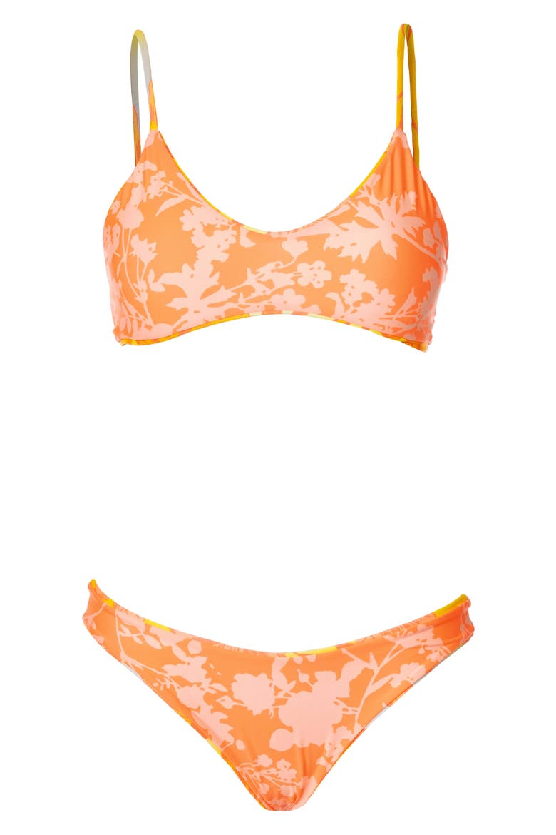 Golden Lily Liberties Reversible Bikini Top, Alternate, color, OPEN YELLOW
