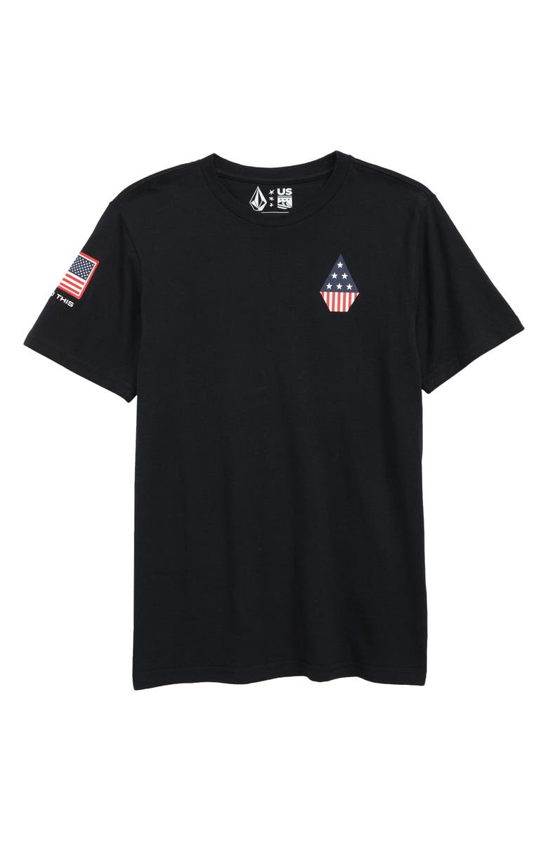 Volcom Kids' USST Stone Graphic Tee, Main, color,