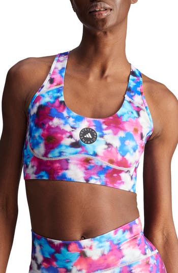 Adidas By Stella Mccartney Truepace Floral Sports Bra