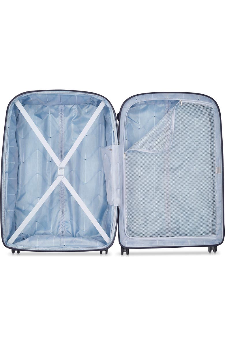 Delsey Paris Clavel Hardside Large Expandable Luggage with Spinner Wheels, Alternate, color, Blue Jean