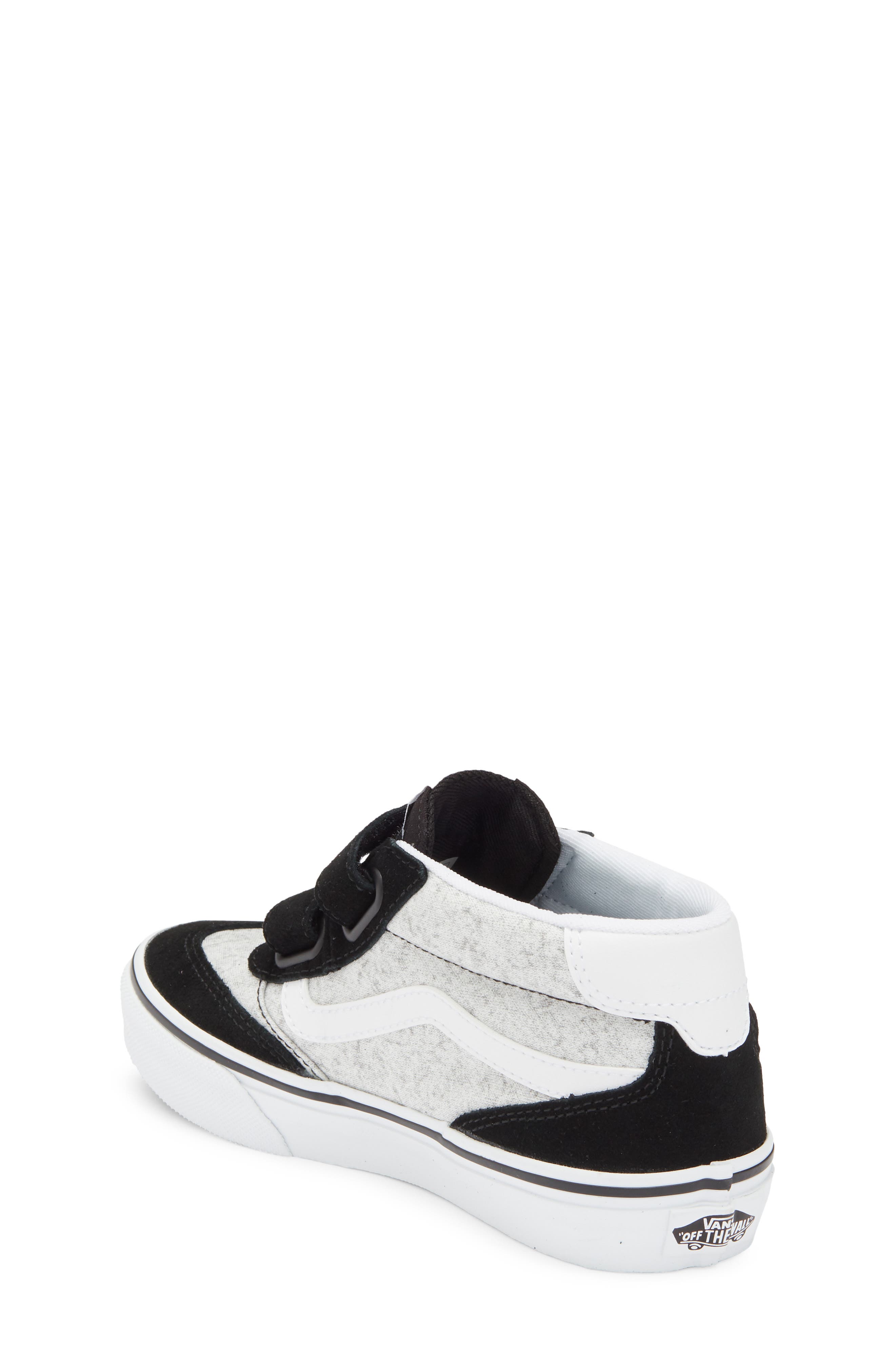 Kids' Brooklyn Mid Sneaker, Alternate, color, BLACK