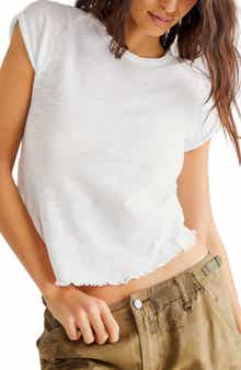 Free People We the Free Be My Baby Cotton T-Shirt