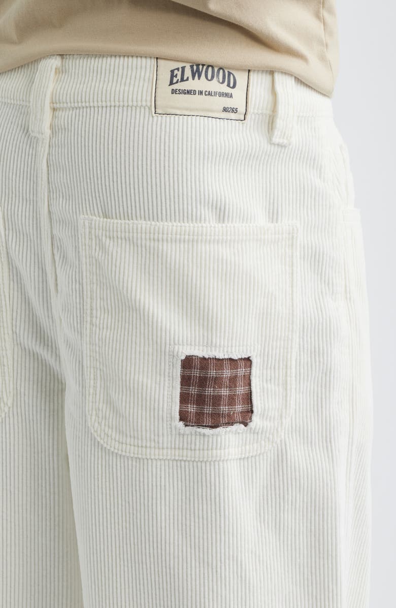 Elwood Corduroy Carpenter Pants, Alternate, color, Off White