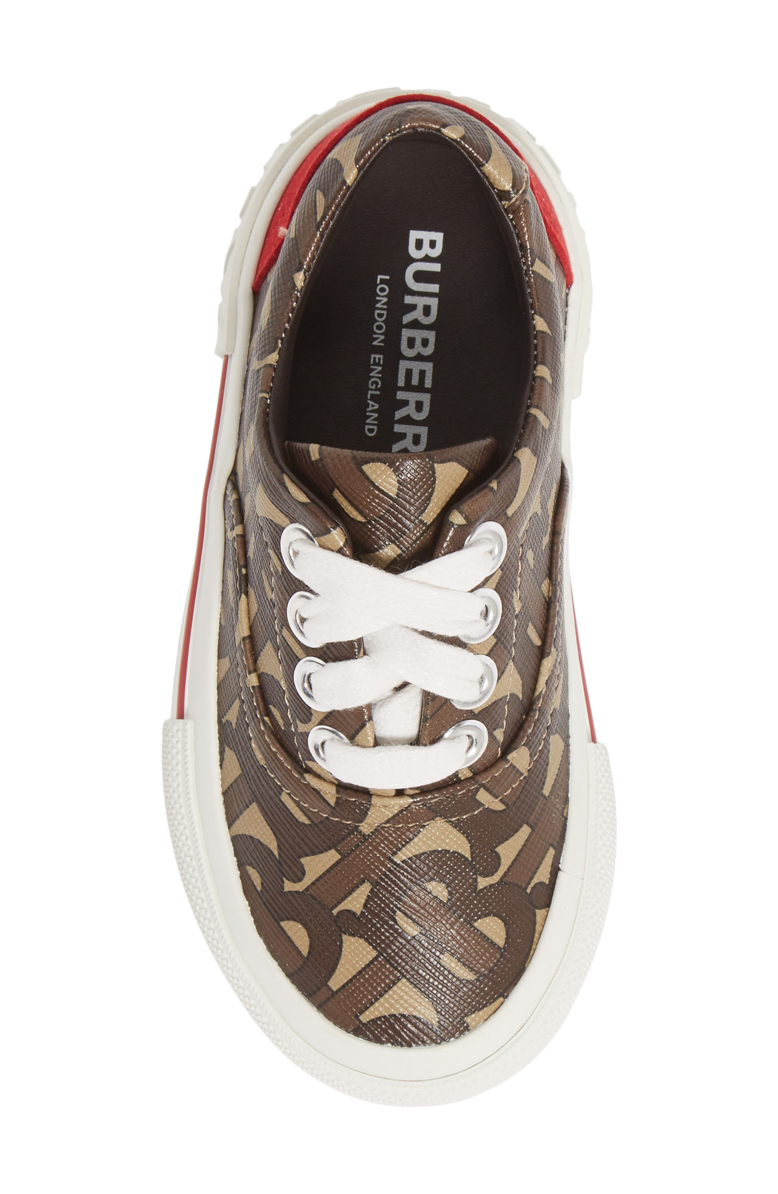 Burberry Monogram E-Canvas Sneaker, Alternate, color, 