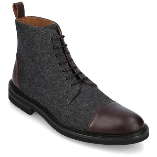TAFT The Jack Boot in Grey/oxblood  product