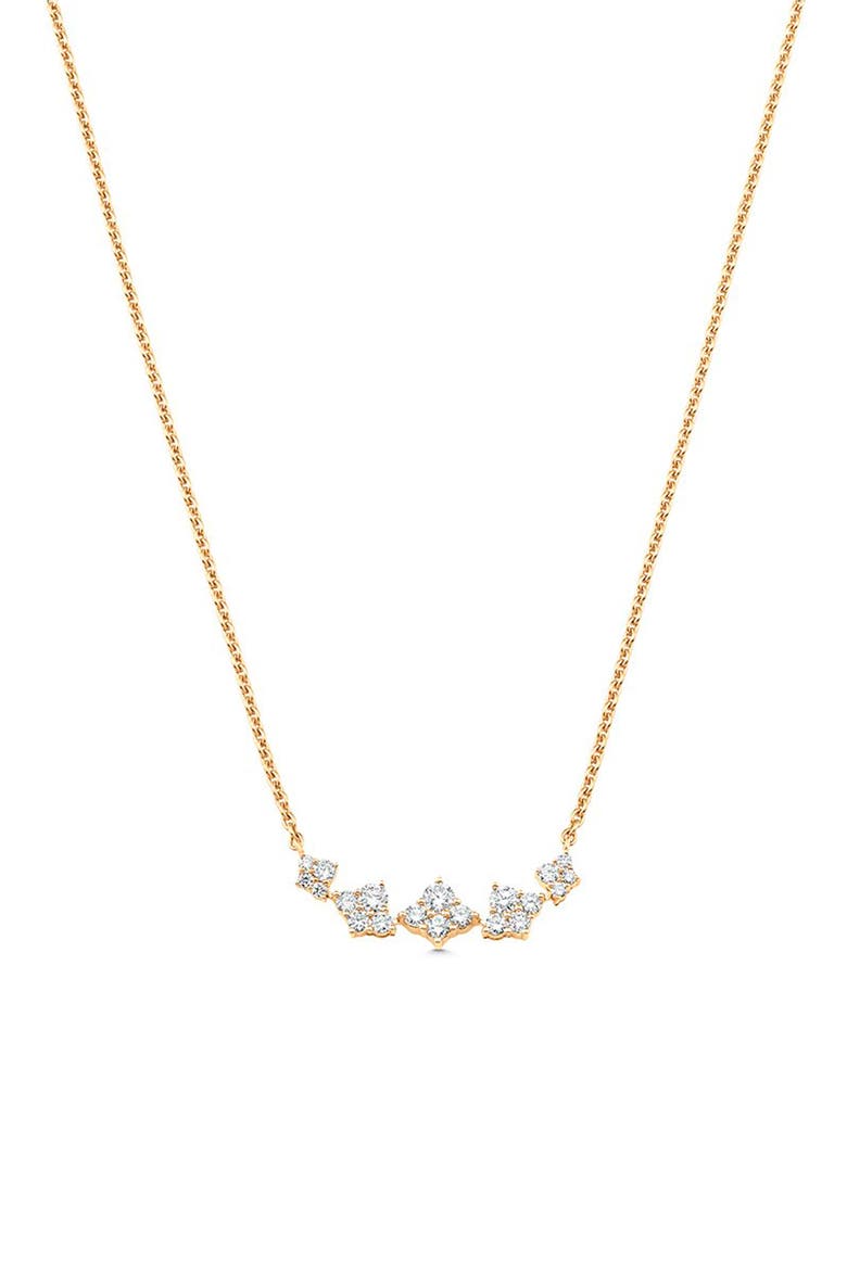 Dujour Diamond Necklace, Main, color, YELLOW GOLD