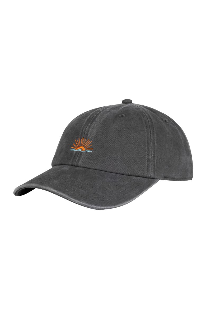 Pigment Dyed Baseball Hat, Main, color, Grey
