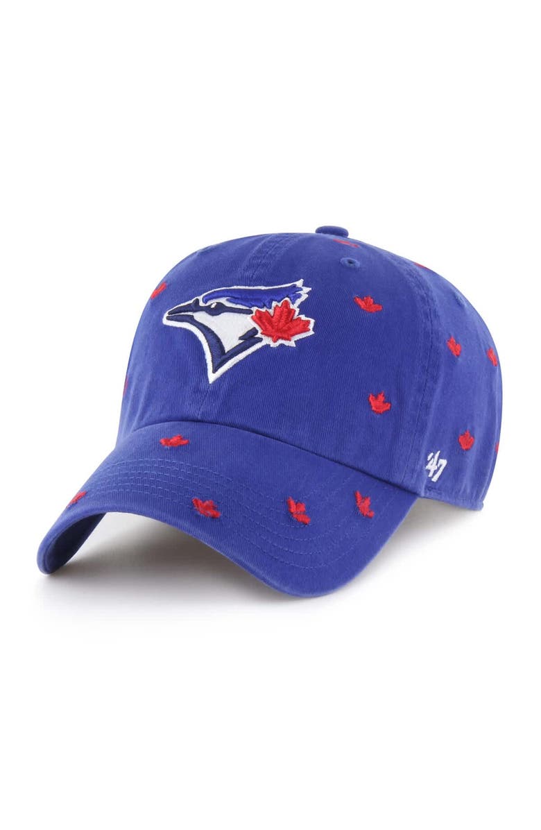 '47 Women's '47 Royal Toronto Blue Jays Confetti Clean Up Adjustable Hat, Main, color, Royal