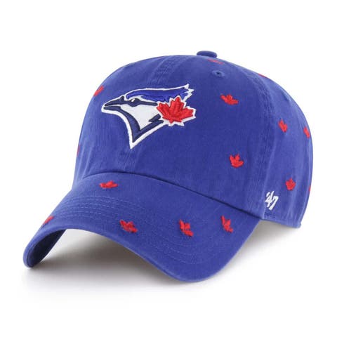 Women's '47 Royal Toronto Blue Jays Confetti Clean Up Adjustable Hat