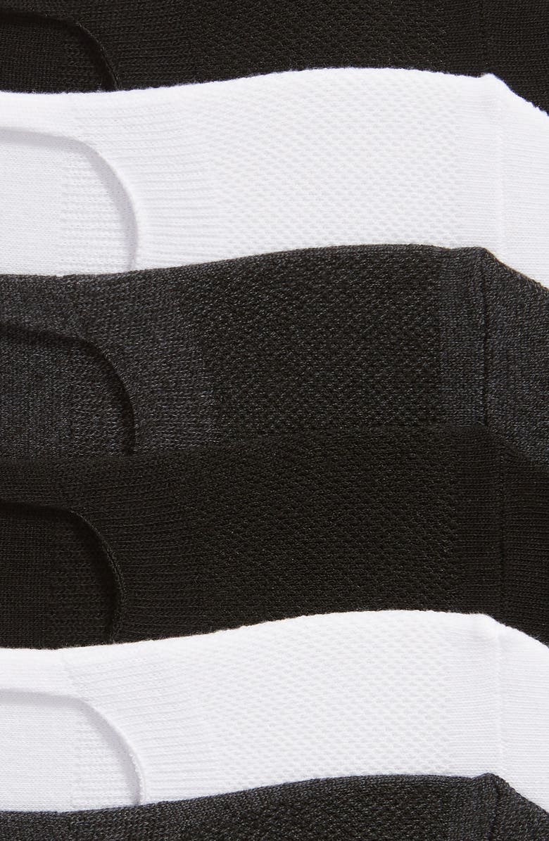 Nordstrom 6-Pack No-Show Liner Socks, Alternate, color, 