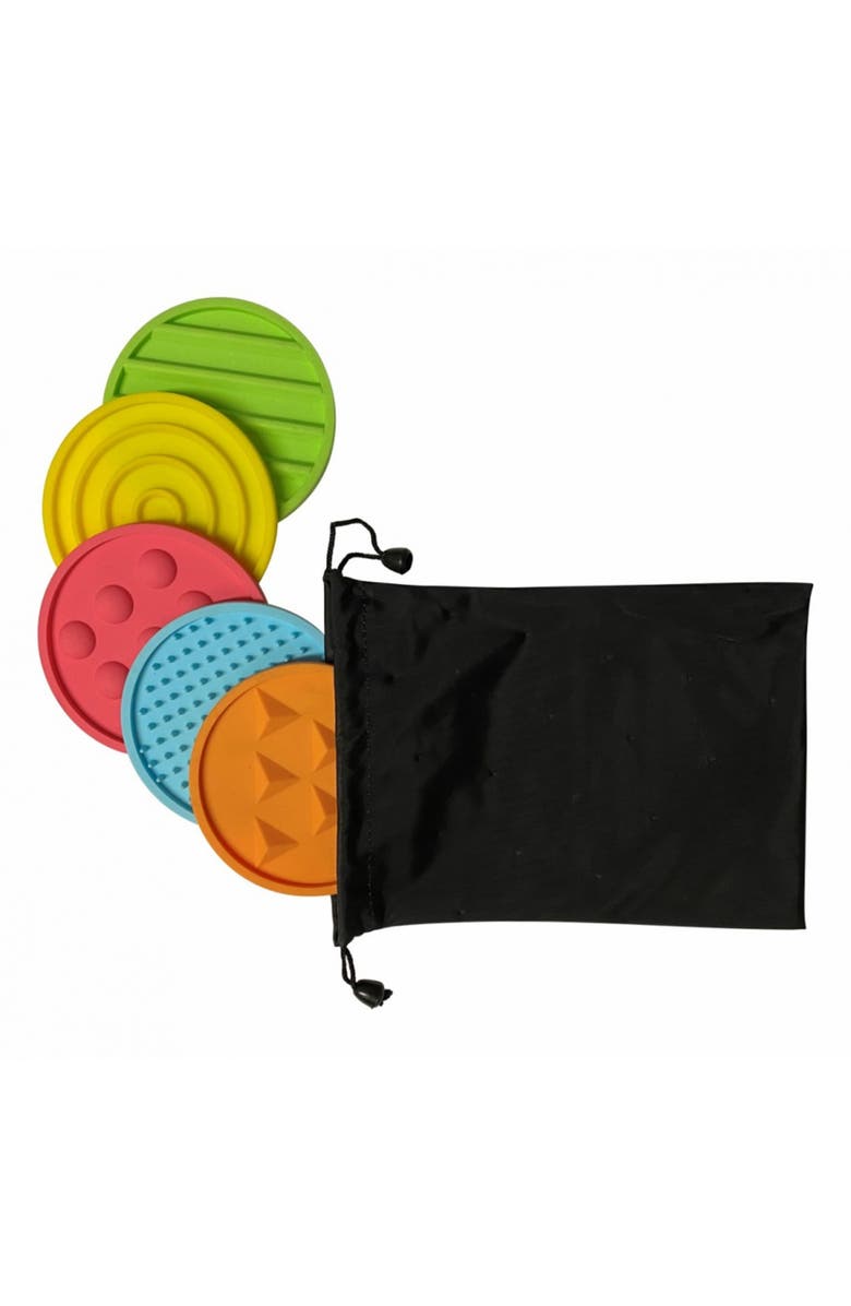 PLAYLEARN Tactile Floor Mat Game Set, Alternate, color, 