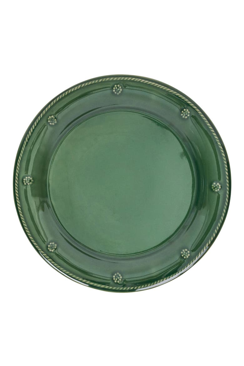 Berry and Thread 4-Piece Dinnerware Set, Alternate, color, BASIL