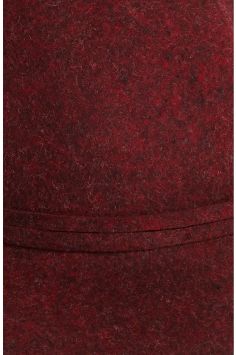 Felt Hat, Alternate, color, WINE