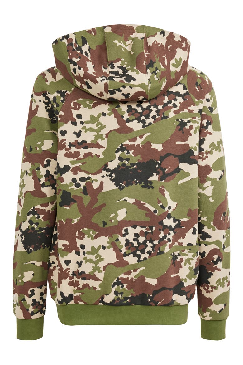 Kids' Lifestyle Camo Print Hoodie & Joggers Set, Alternate, color, WILD PINE
