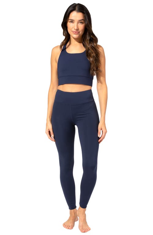 Threads 4 Thought Jackie High Waist Leggings In Raw Denim