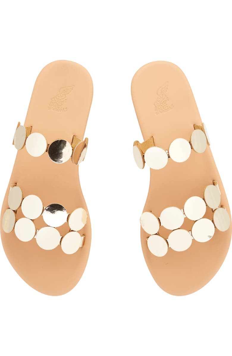 Ancient Greek Sandals Kirnie Slide Sandal, Alternate, color, Gold