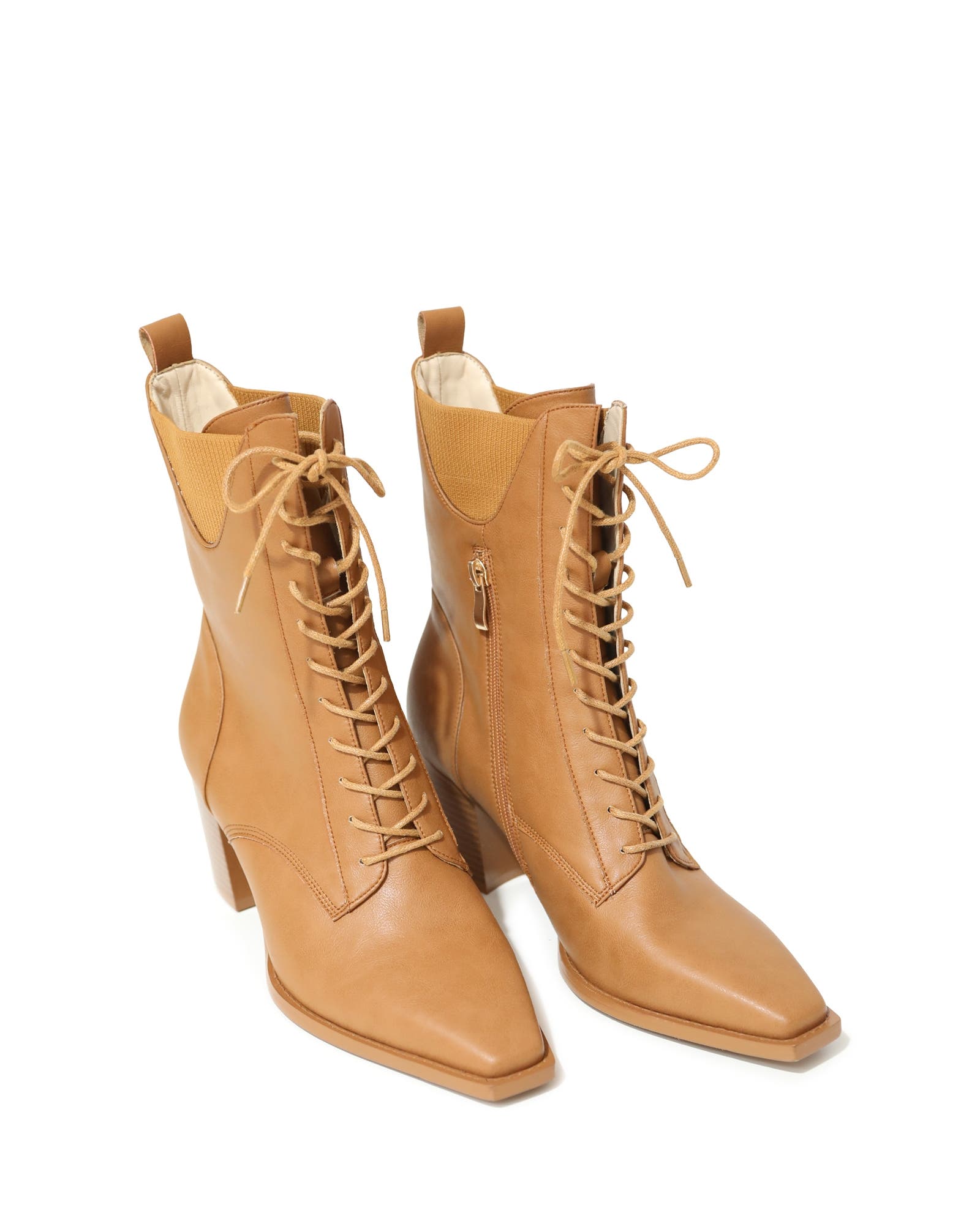Jumping Ship Laced Boot, Alternate, color, Medium Brown