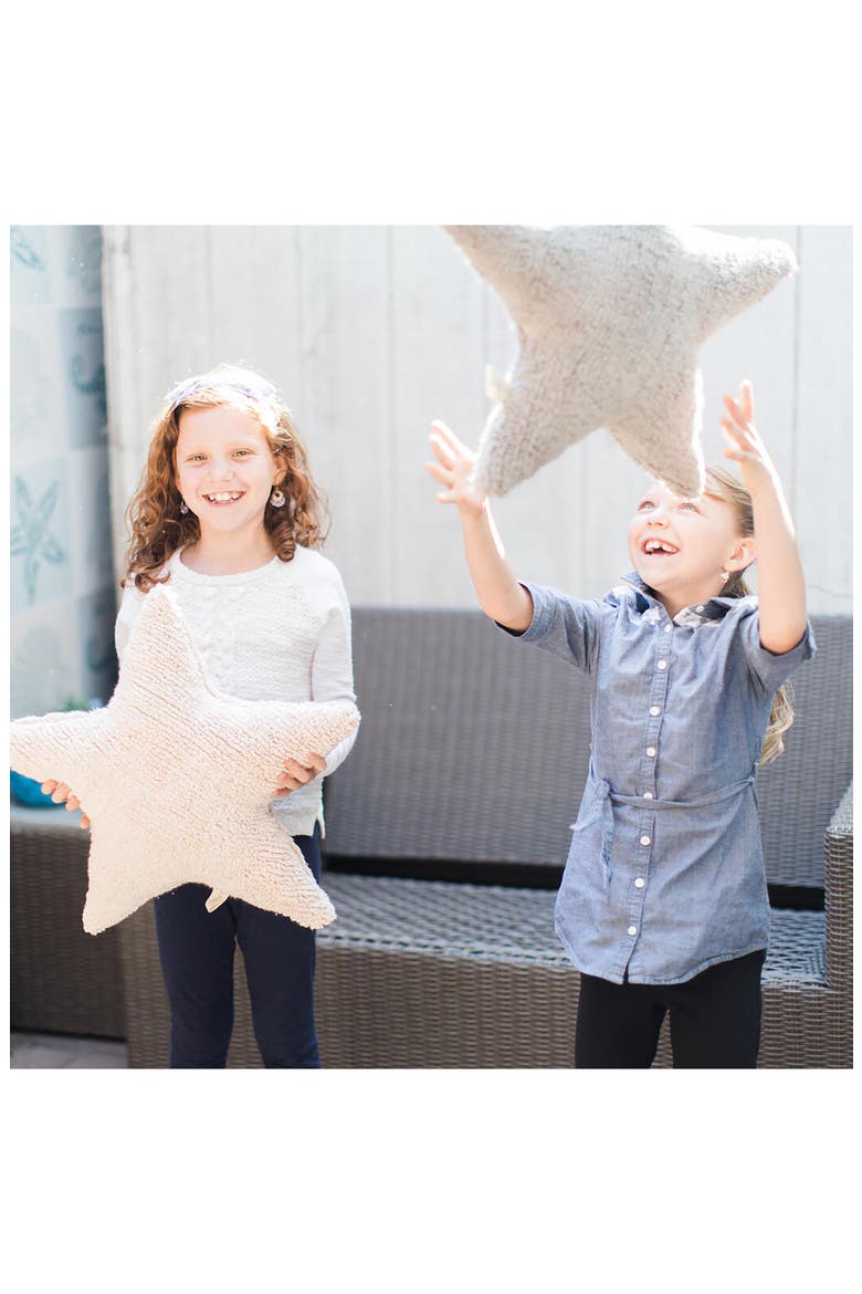 Star Cushion, Alternate, color, GREY