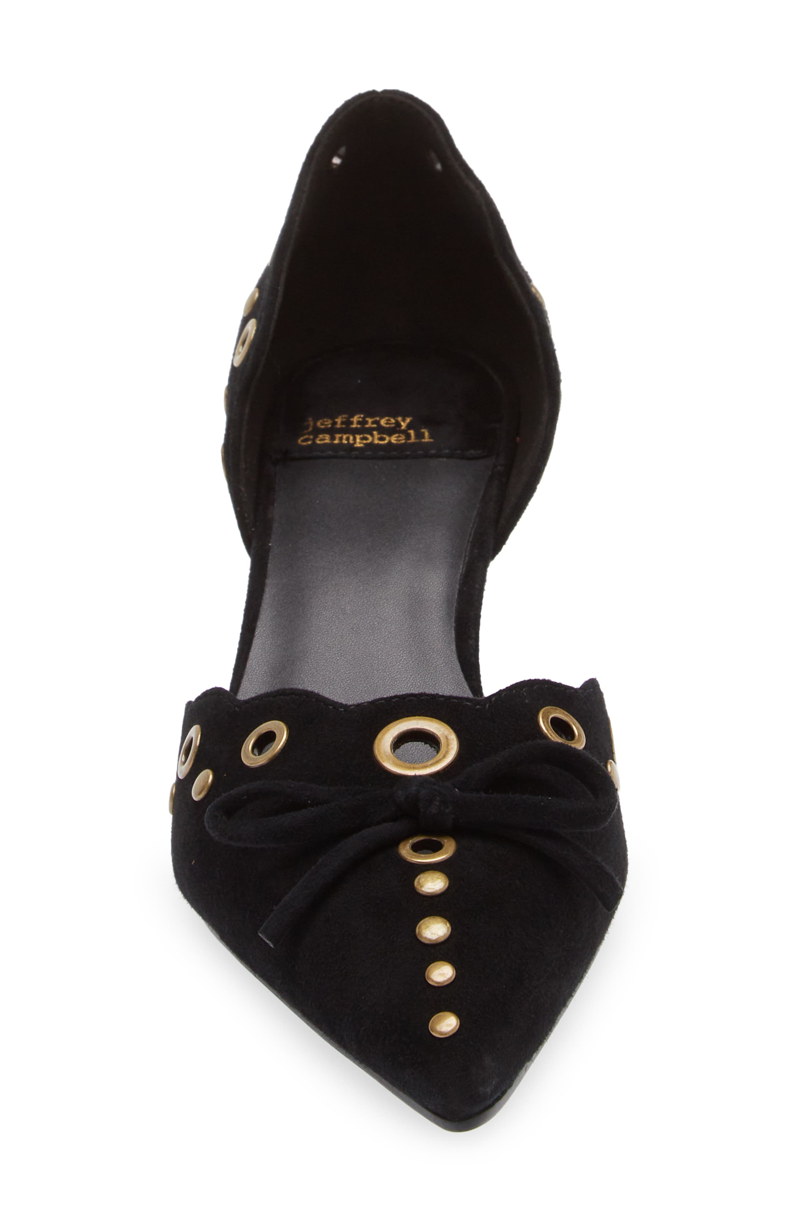 Jeffrey Campbell Gratified Kitten Heel d'Orsay Pump, Alternate, color, 