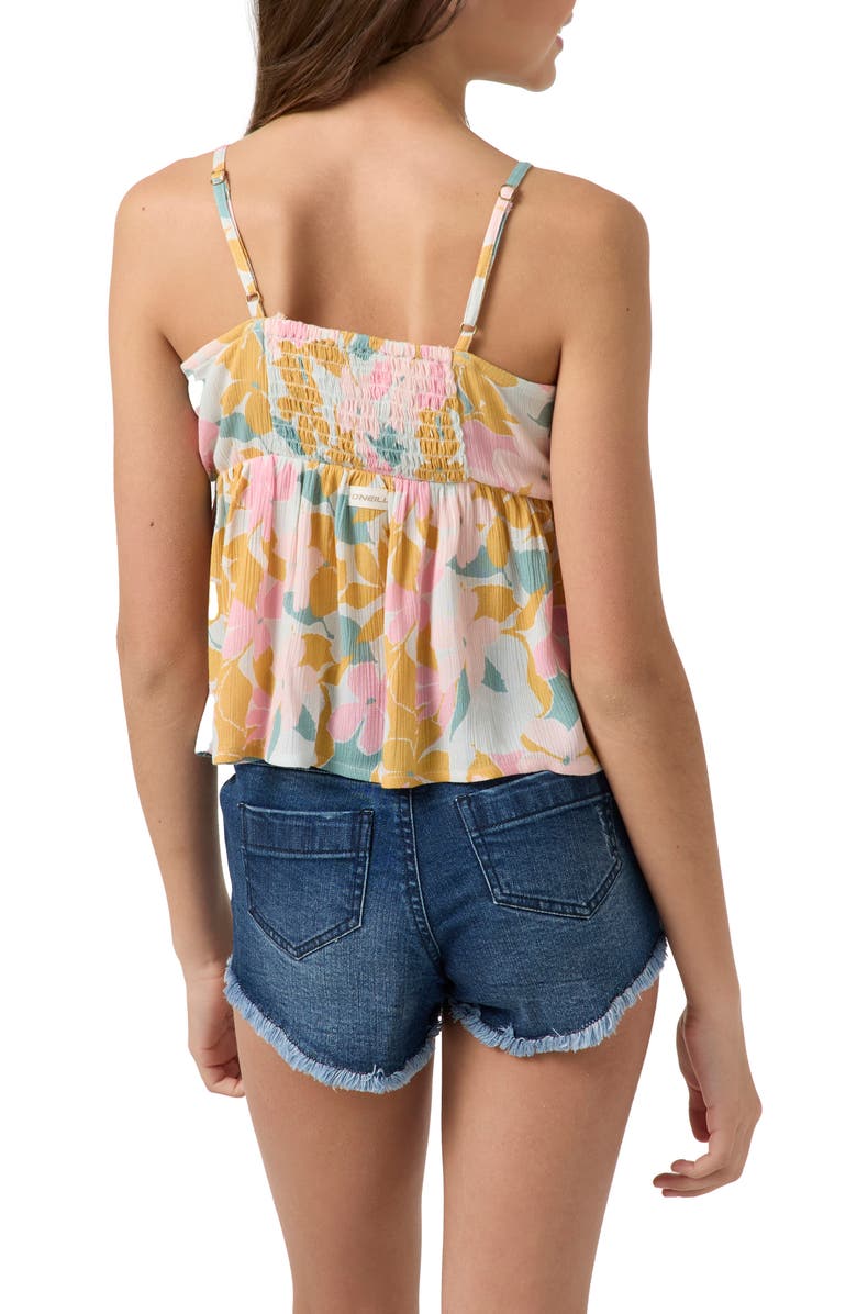 O'Neill Kids' Vanna Floral Print Camisole, Alternate, color,