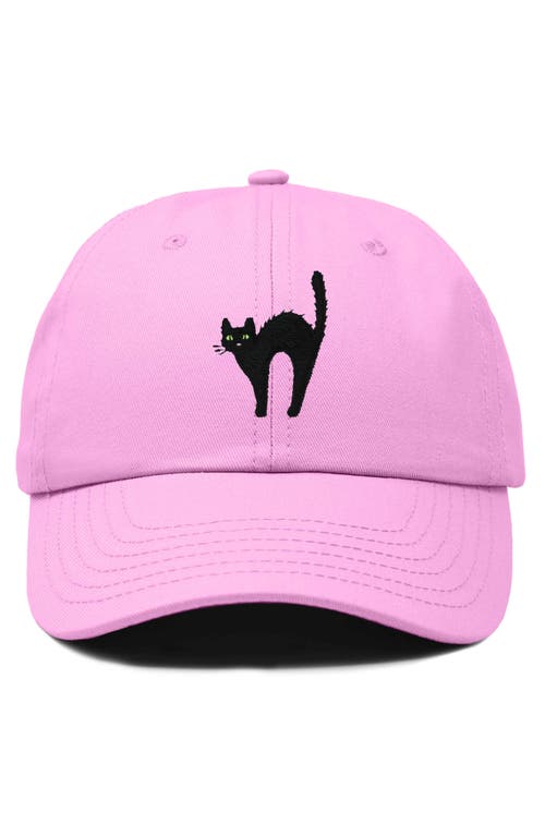 DALIX DALIX BLACK CAT EMBROIDERED CASUAL HAT 