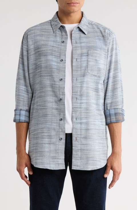 Corduroy Button-Up Shirt