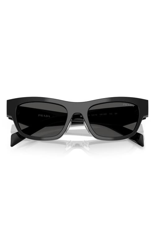 Prada Pr B09s 16k08z Nero Sunglasses In 16k08z53 Black