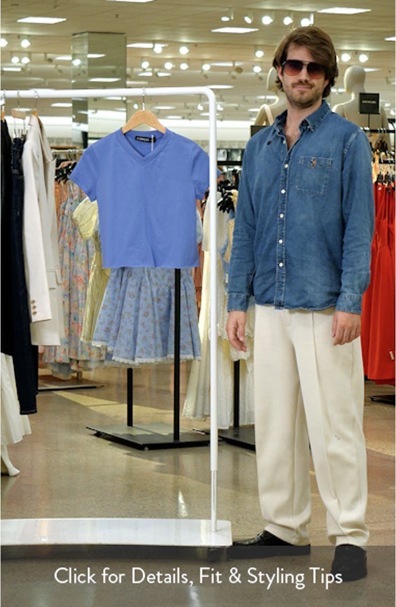 North Light Cotton Crop T-Shirt, sales video thumbnail