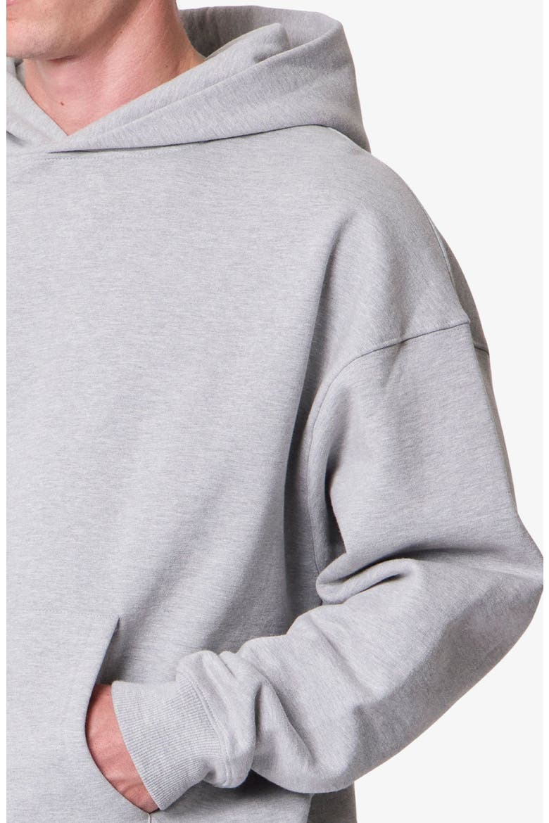 Heavy Basic Hoodie, Alternate, color, MARLED GREY
